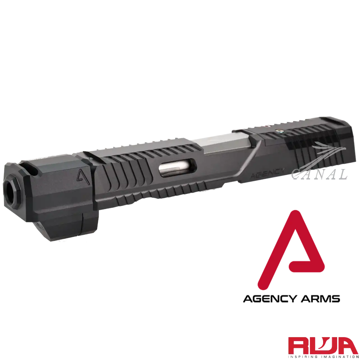 RWA] Agency Arms P320 Peacekeeper スライドセット Black/Silver