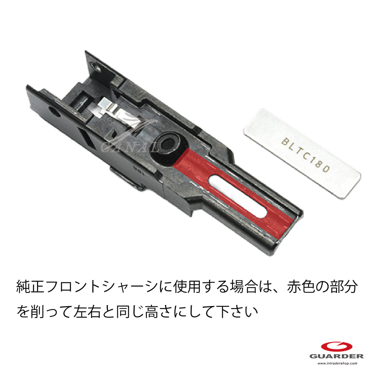 Guarder] Glock19 Gen5 純正専用シリアルナンバータグ BLTC180 GLK-500