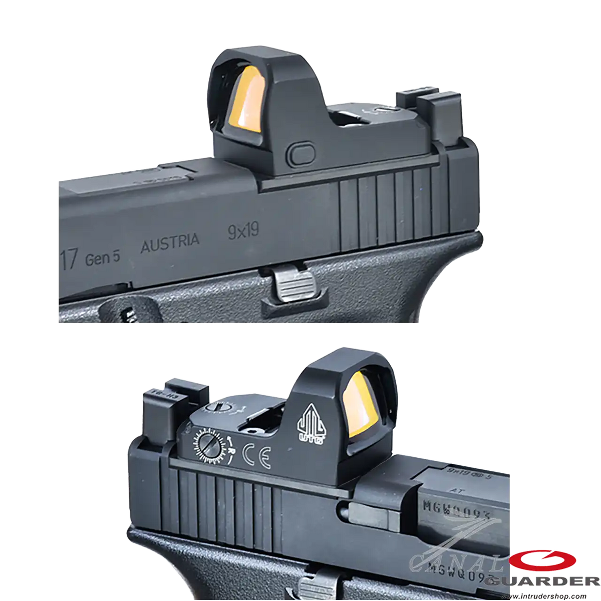 Guarder] Glock17 Glock19 Gen5 RMR マウントプレート GLK-517(R