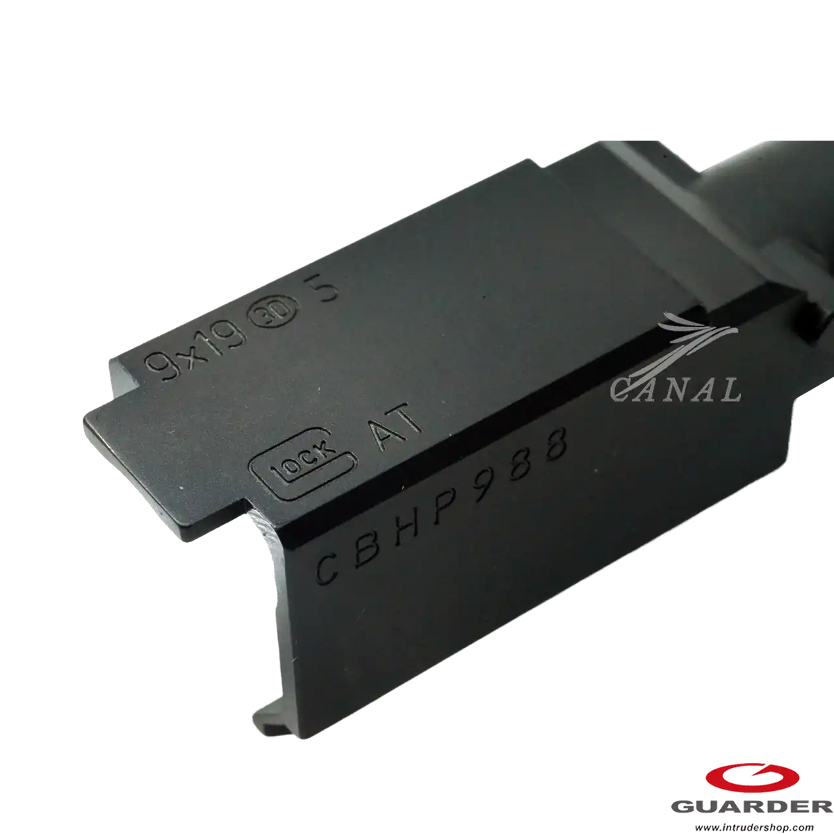 GuarderG45 G19 Gen5 14ミリ逆ネジ スチールアウターバレル Guarder] Glock45 Glock19 Gen5 14ミリ逆ネジ スチールアウターバレル