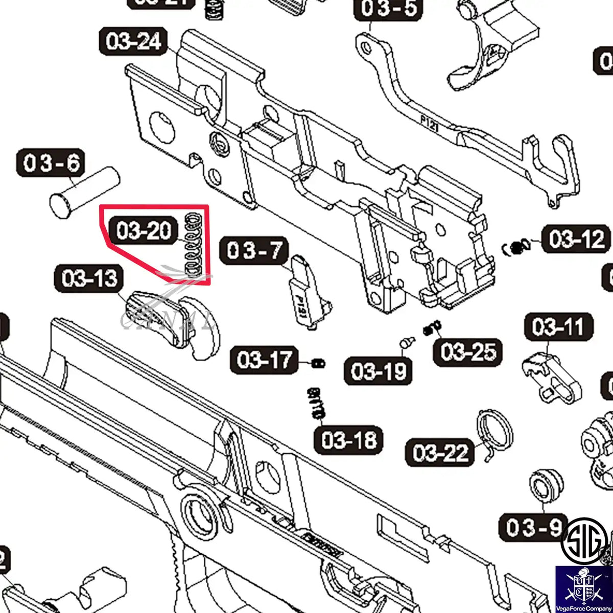 ヴェイズルーグ デッキ パーツ(トリガー込み) ヴェイズルーグ デッキ