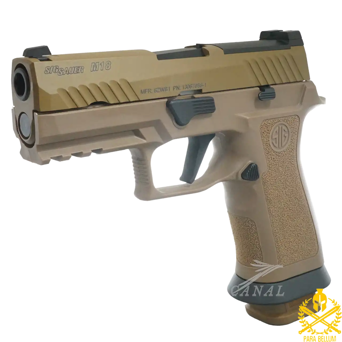 Parabellum] P320 M18X FDE ガスブローバック – Canal Online Store