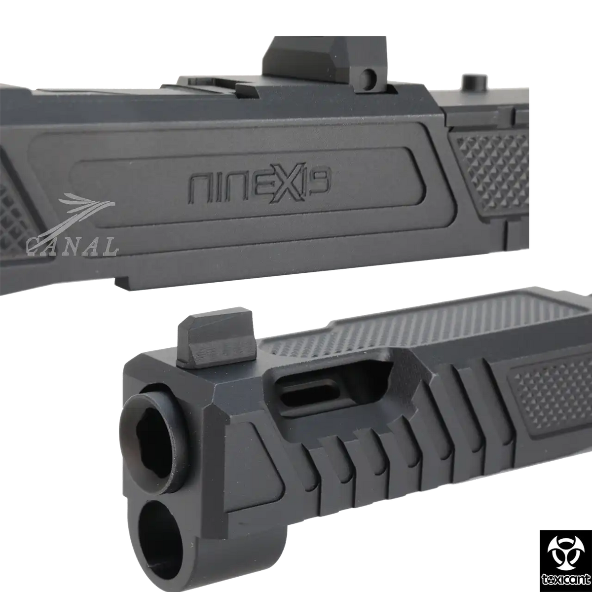 Toxicant] NINEX19 Vapor Ported スライドセット Black – Canal Online