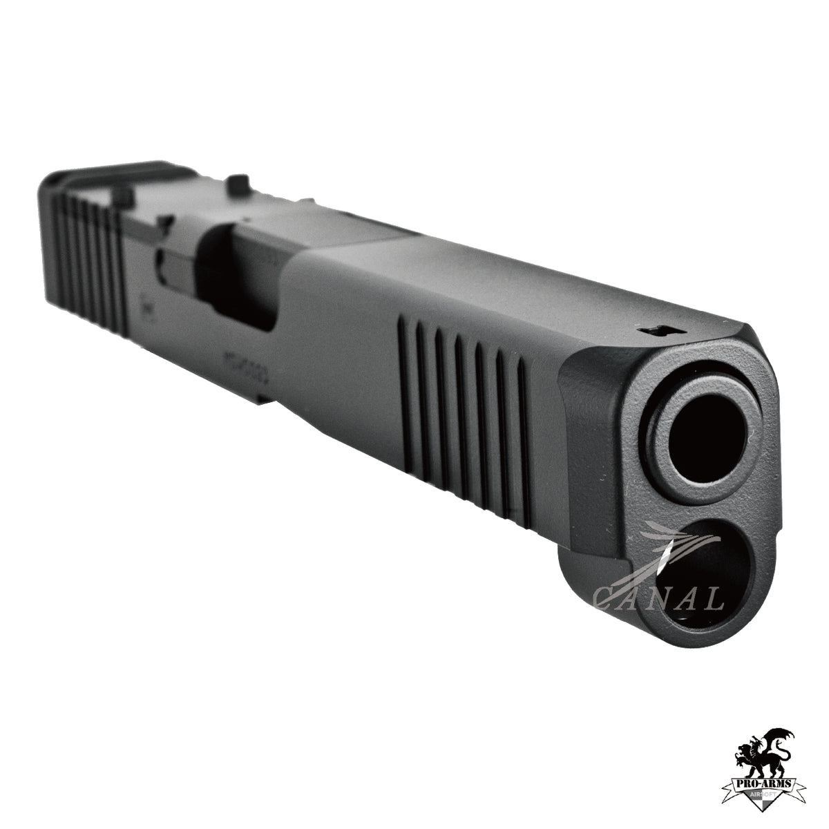 Pro-Arms] Glock17 Gen5 MOS アルミスライドセット -Black – Canal