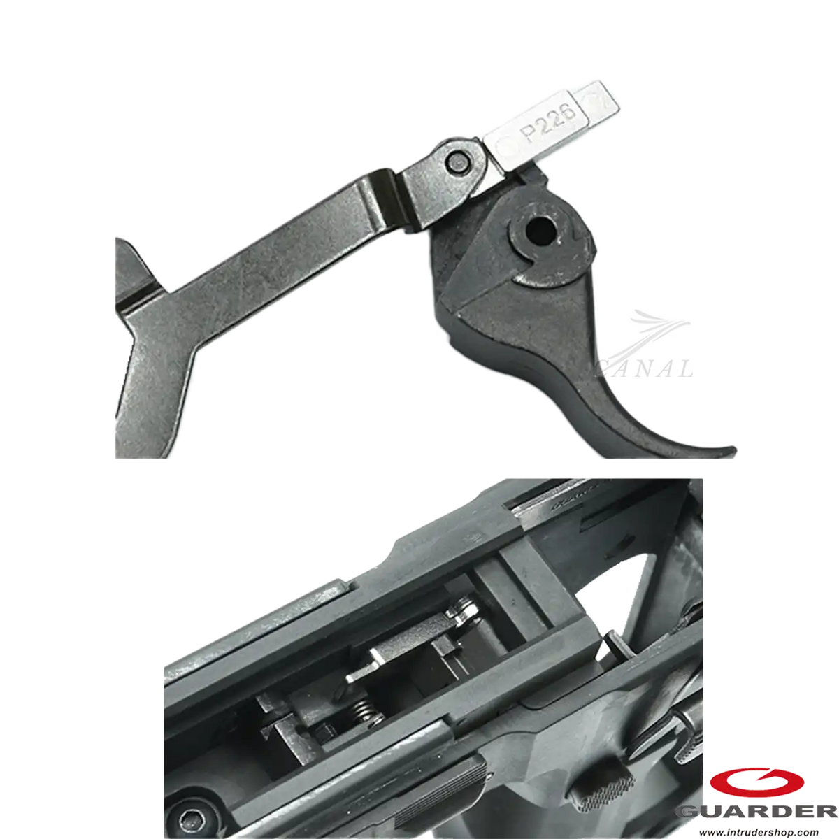 Guarder] SIG P226R/P226E2 ステンレス セフティレバー (P226-58