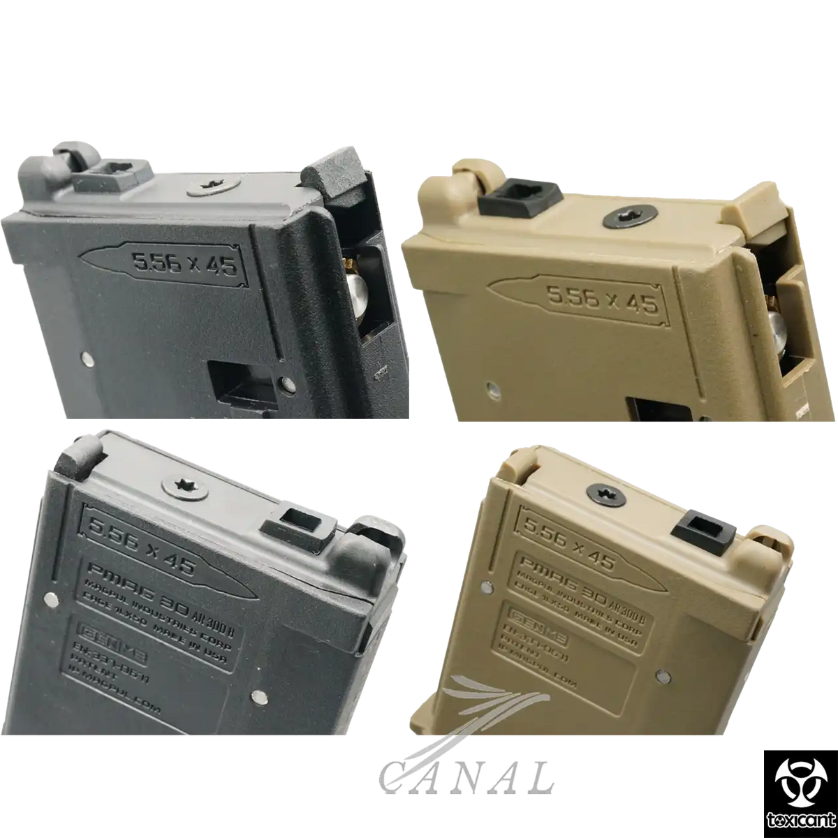 Toxicant Airsoft] マルイ M4 MWS CO2 マガジン (PMAGタイプ
