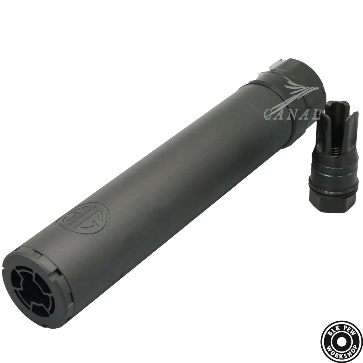 【ジャンク品・BPW製 SLH 300TI-QD ダミーサプレッサー】 MWS BPW] SIG Sauer SLH 300TI QD ダミーサプレッサーセット – Canal