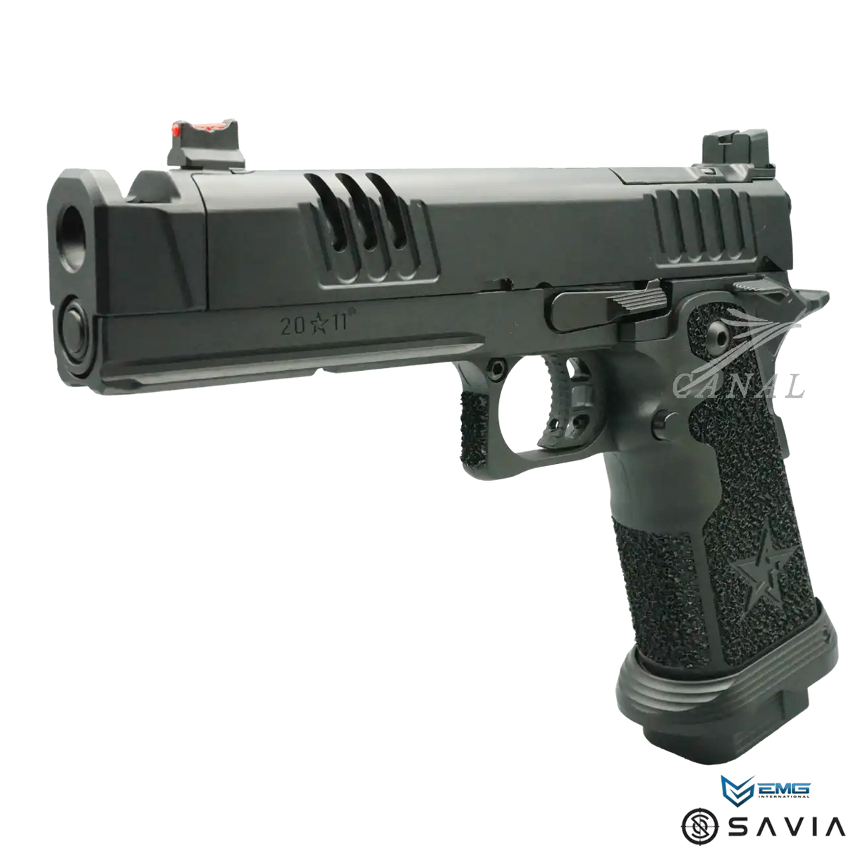 EMG Staccato XC 2011ジャング品 Replika pistoletu STACCATO 2011 XC Licencjonowane przez EMG