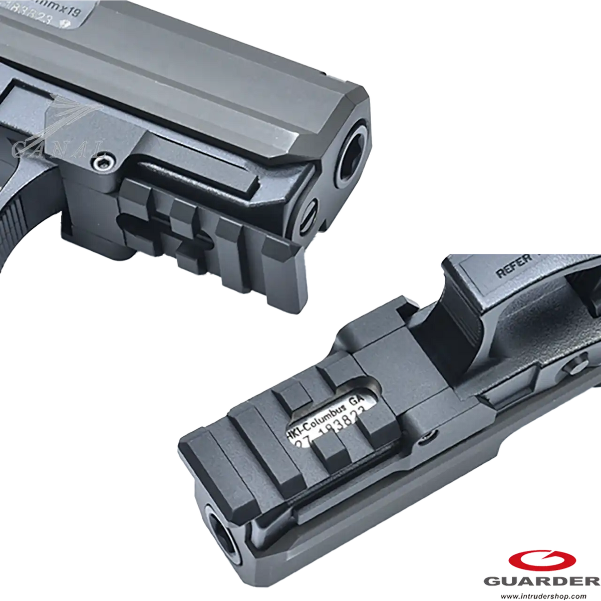 KSC usp 45 タニオコバ レールアダプター付 タニオコバ H&K USP(.40)用 アンダーレールマウント オムニボア