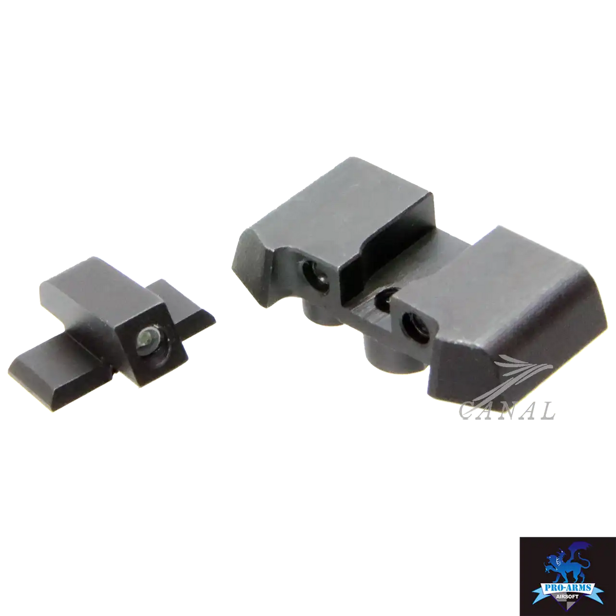 sig sauer p320 pro armsトリチウムサイト&集光サイトセット PRO-ARMS】Tritium Steel Sight for SIG VFC P320 M17/M18
