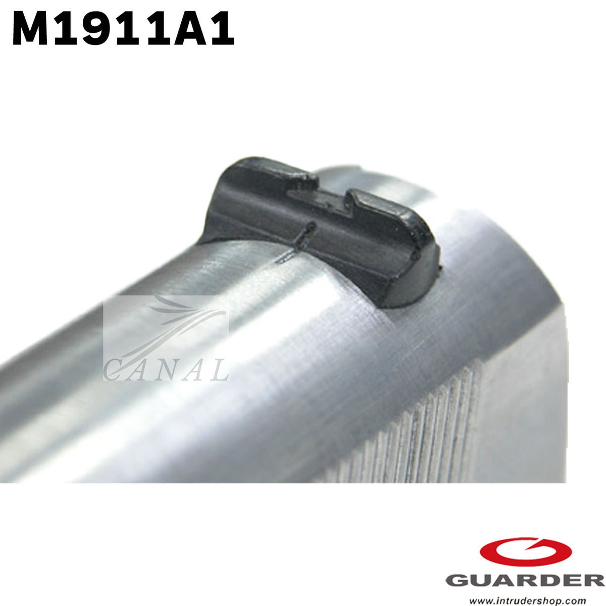 東京マルイ　M1911A1 ガスガン スチールリアサイト付き Guarder] マルイ M1911A1 スチールリアサイト (M1911-10