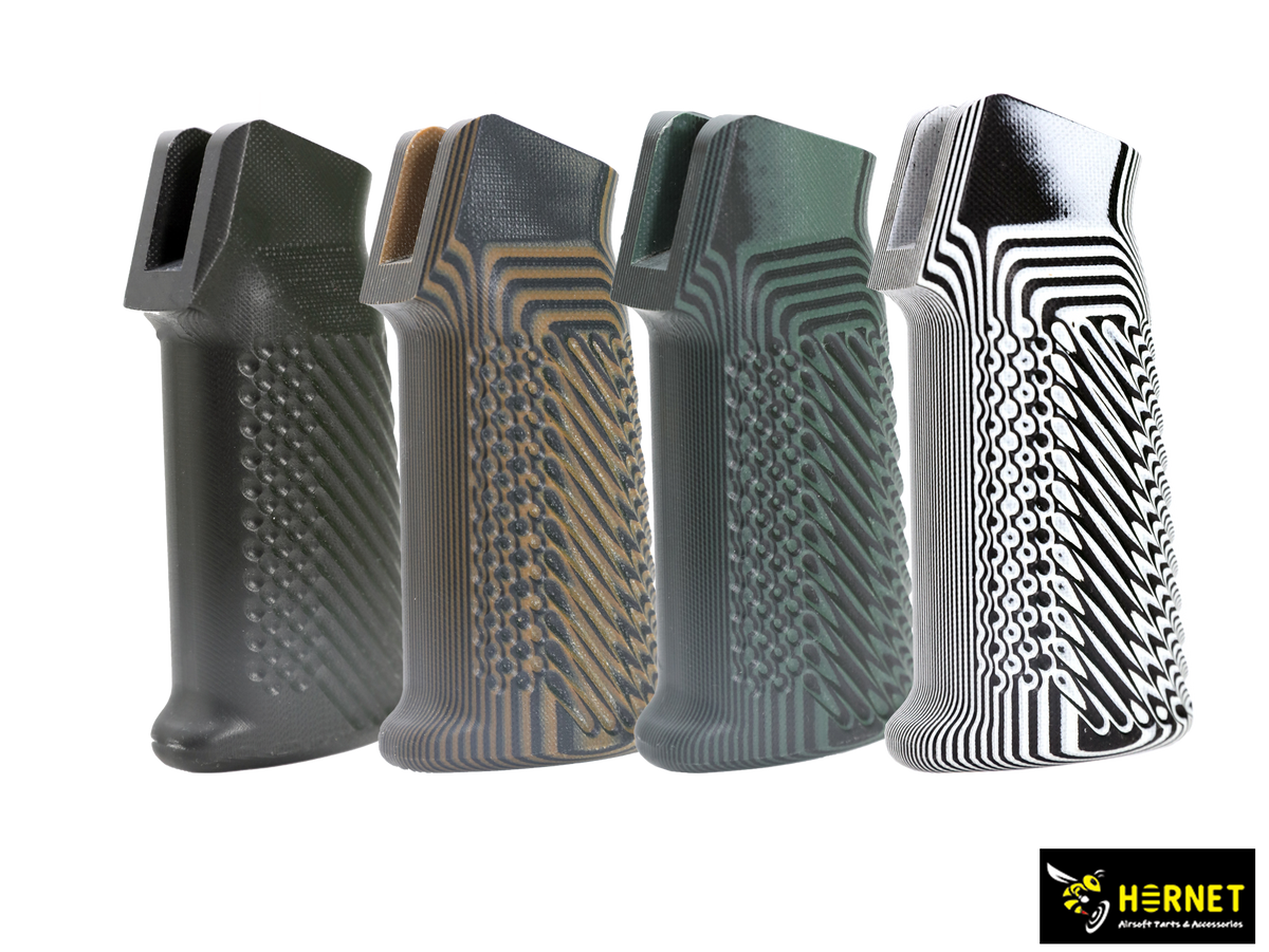 Hornet] リアルサイズ M4 G10 グリップ -Golf Twill Texture – Canal