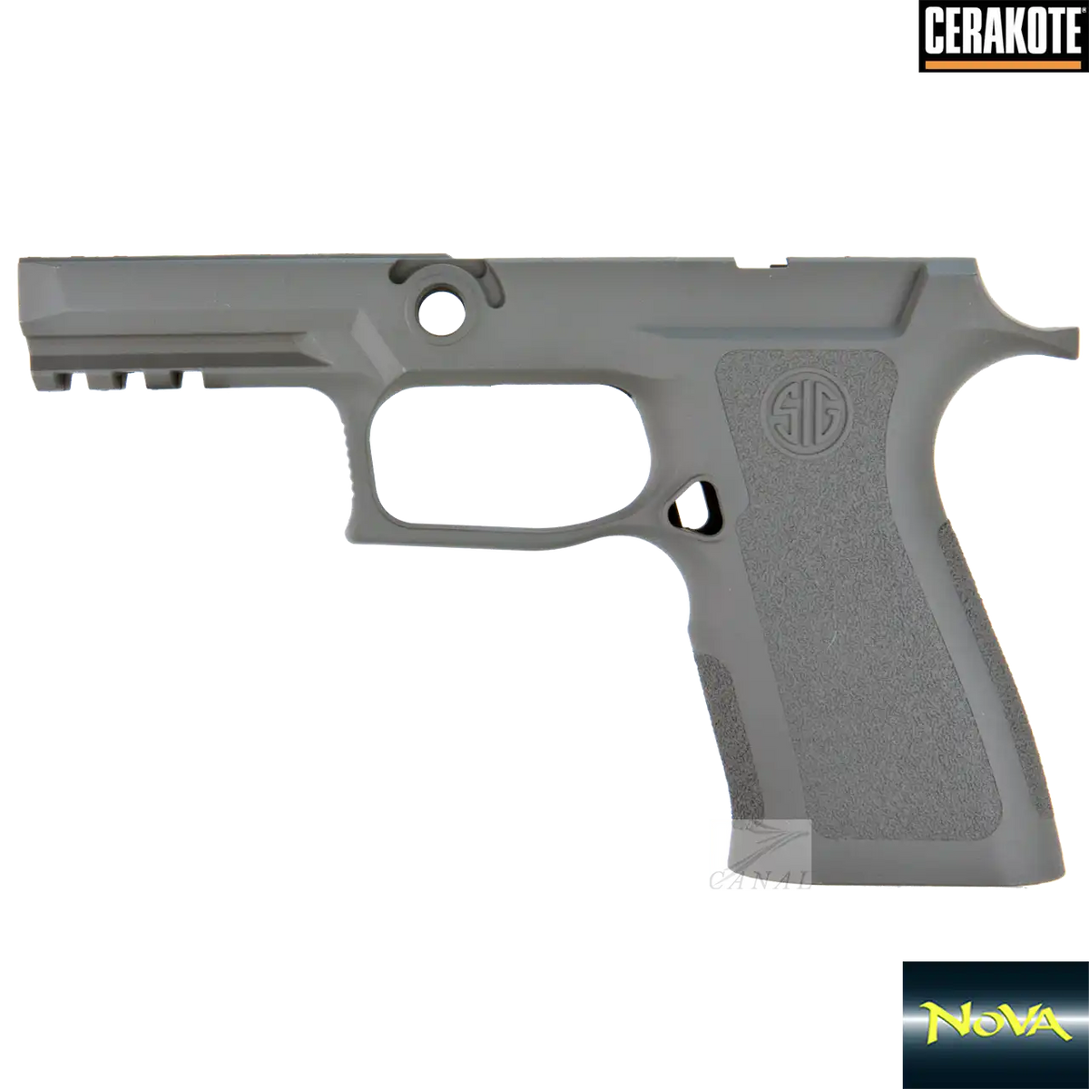 NOVA] SIG P320 X-Series Carry Size グリップモジュール セラコート Legion Grey – Canal  Online Store