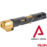 [RWA] Agency Arms P320 Peacekeeper スライドセット Black/Gold