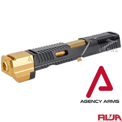 [RWA] Agency Arms P320 Peacekeeper スライドセット Black/Gold