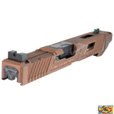 [Bomber Airsoft]  TTI Combat Master Glock45 XR スライドセット -Bronze BM-SL-G45XR-TM-BZ  トイガンパーツ エアソフト Airsoft Toy マルイ G17 / G19 Gen5 GBBシリーズ
