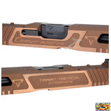[Bomber Airsoft]  TTI Combat Master Glock45 XR スライドセット -Bronze BM-SL-G45XR-TM-BZ  トイガンパーツ エアソフト Airsoft Toy マルイ G17 / G19 Gen5 GBBシリーズ