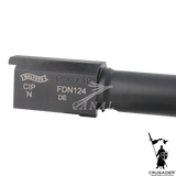 Crusader Umarex/VFC Walther PDP Compactシリーズに対応した、14㎜逆ネジスチールアウターバレル CR-VF31-0026 トイガンパーツ エアソフト Airsoft Toy