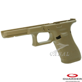 Guarder マルイGlock17 Gen5 MOSに対応したリアル刻印フレーム GLK-527(FDE) トイガンパーツ エアソフト Airsoft Toy