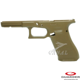 Guarder マルイGlock17 Gen5 MOSに対応したリアル刻印フレーム GLK-527(FDE) トイガンパーツ エアソフト Airsoft Toy