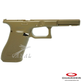 Guarder マルイGlock17 Gen5 MOSに対応したリアル刻印フレーム GLK-527(FDE) トイガンパーツ エアソフト Airsoft Toy