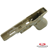 Guarder マルイGlock17 Gen5 MOSに対応したリアル刻印フレーム GLK-527(FDE) トイガンパーツ エアソフト Airsoft Toy