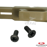 Guarder マルイGlock17 Gen5 MOSに対応したリアル刻印フレーム GLK-527(FDE) トイガンパーツ エアソフト Airsoft Toy
