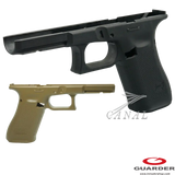 Guarder マルイGlock17 Gen5 MOSに対応したリアル刻印フレーム GLK-527(BK) トイガンパーツ エアソフト Airsoft Toy