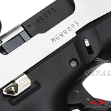 [Guarder] Glock17 Glock19 Gen5 スライドロック GLK-538(SV) トイガンパーツ エアソフト Airsoft Toy