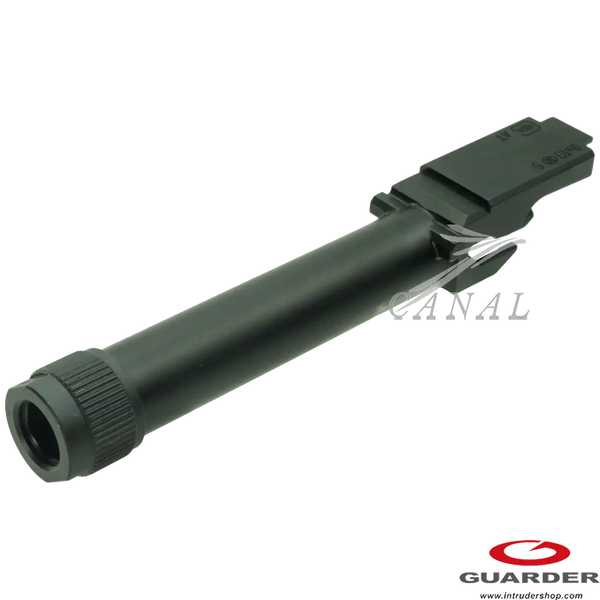 Guarder] Glock19 Gen5 14ミリ逆ネジ スチールアウターバレル GLK-568