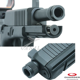 [Guarder] Glock17 Gen5 14ミリ逆ネジ スチールアウターバレル GLK-550(BK)