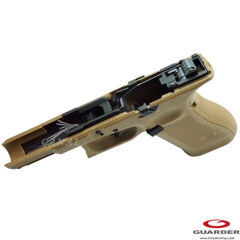 GUARDER フレームコンプリートキット　ロングスライドストップ　強化ローラー Guarder] Glock45 Gen5 リアル刻印フレームコンプリートキット GLK-558