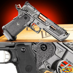 [Bomber Airsoft] Hi Capa Dawson Lo Pro TTI マガジンキャッチ ブラック