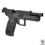[KJ Works] KJ CZ P-09 Tactical (14mm逆ネジ) Black KJ-P09-TBC(BK) トイガンパーツ エアソフト Airsoft Toy