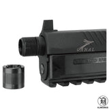 [KJ Works] KJ CZ P-09 Tactical (14mm逆ネジ) Black KJ-P09-TBC(BK) トイガンパーツ エアソフト Airsoft Toy