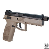 [KJ Works]  KJ CZ P-09 Tactical (14mm逆ネジ) TAN KJ-P09-TBC(TAN) トイガンパーツ エアソフト Airsoft Toy