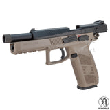 [KJ Works]  KJ CZ P-09 Tactical (14mm逆ネジ) TAN KJ-P09-TBC(TAN) トイガンパーツ エアソフト Airsoft Toy