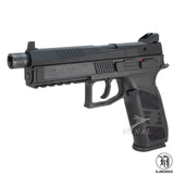 [KJ Works] KJ CZ P-09 Tactical (14mm逆ネジ/タクティカルサイト仕様) Black KJ-P09-TBCTS(BK)