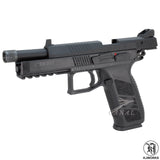 [KJ Works] KJ CZ P-09 Tactical (14mm逆ネジ/タクティカルサイト仕様) Black KJ-P09-TBCTS(BK)