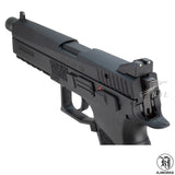 [KJ Works] KJ CZ P-09 Tactical (14mm逆ネジ/タクティカルサイト仕様) Black KJ-P09-TBCTS(BK)
