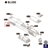 [SIG/VFC純正パーツ] P320-M17/M18/XCARRY (PSCW250603) フロントサイトスクリュー (M2.5x6)