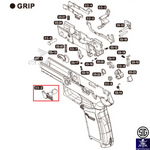 [SIG/VFC純正パーツ] P320-M17/M18/XCARRY (VGCILRV062) テイクダウンレバー