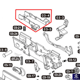 [SIG/VFC純正パーツ] P320-M17/M18/XCARRY (VGCILRV030s) スライドストップ