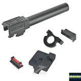 [NOVA] ZEV Tech G17 Veteran Cutモデル カスタムスライドセット -ブラック MSMA-036-BK トイガンパーツ エアソフト Airsoft Toy