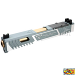 [Bomber Airsoft] TTI Glock19 Gen3 RMR スライドセット サイドポリッシュグレイ