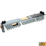 [Bomber Airsoft] TTI Glock19 Gen3 RMR スライドセット サイドポリッシュグレイ