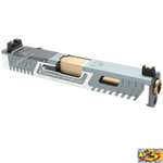 [Bomber Airsoft] TTI Glock19 Gen3 RMR スライドセット サイドポリッシュグレイ
