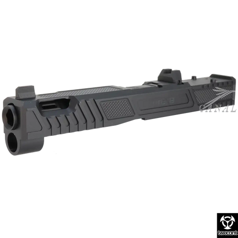 [Toxicant] NINEX19 Vapor Ported スライドセット Black
