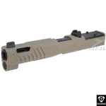 [Toxicant] NINEX19 Vapor Ported スライドセット Cerakote FDE