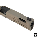 [Toxicant] NINEX19 Vapor Ported スライドセット Cerakote FDE